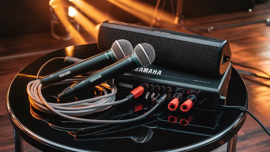 choose configure audio equipment