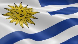 Uruguay's flag.
