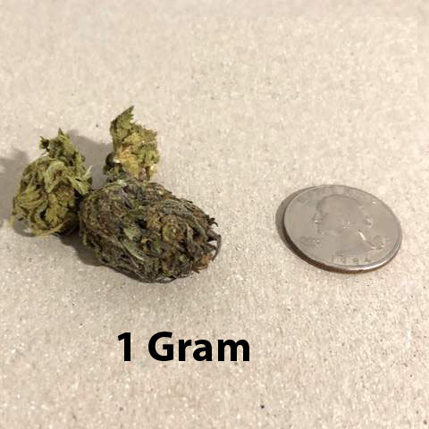 1 gram of Marijuana