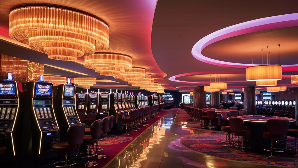 bright lights encourage gambling
