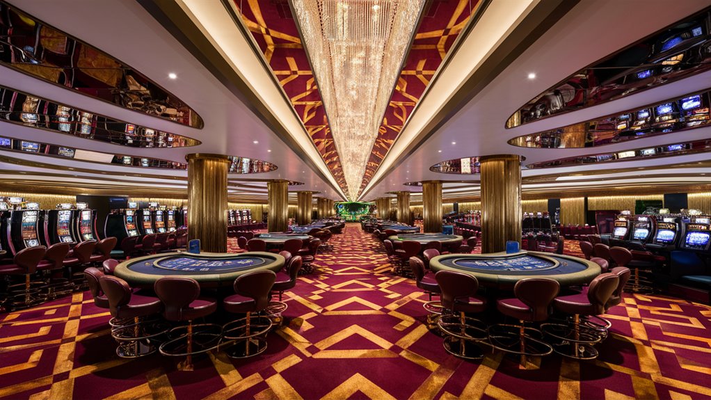 casino layout shapes visitor behavior