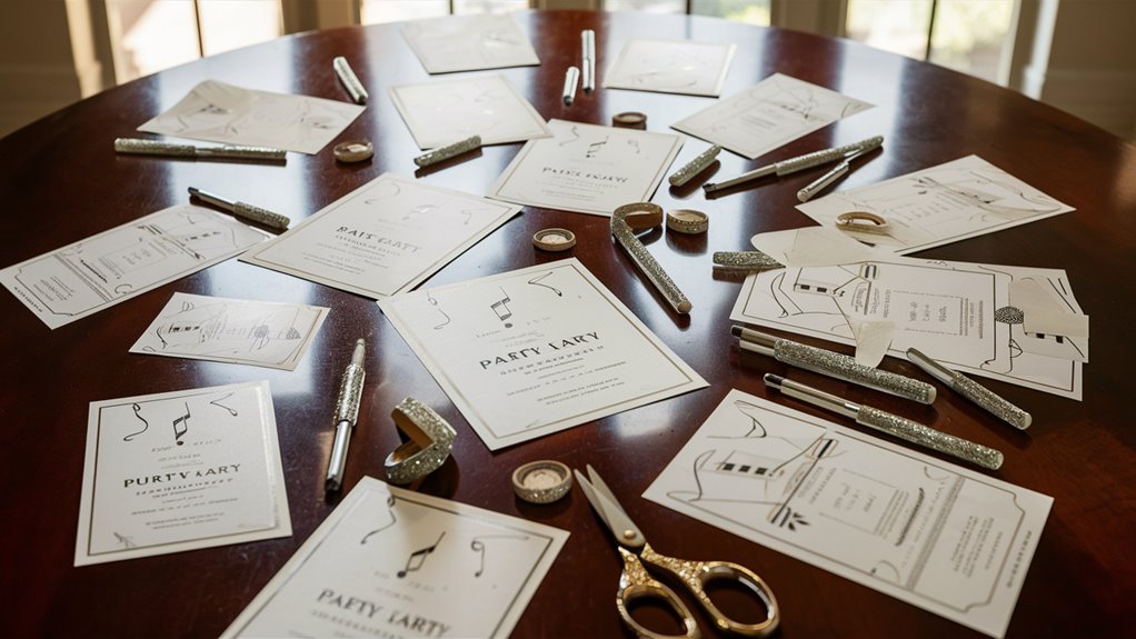 create custom party cards