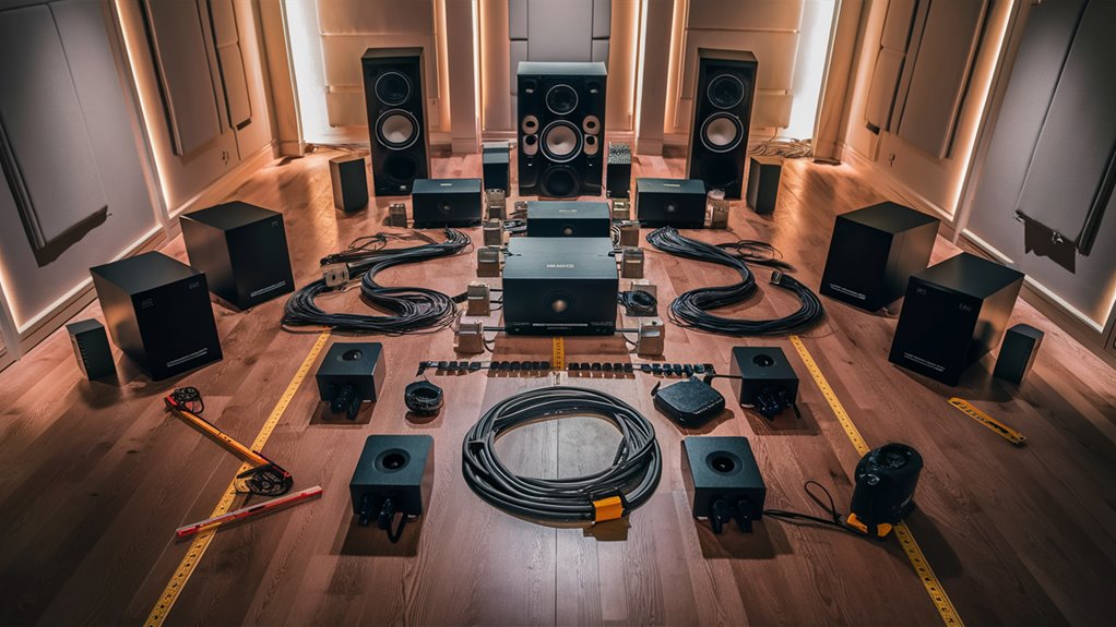 designing audio equipment setup
