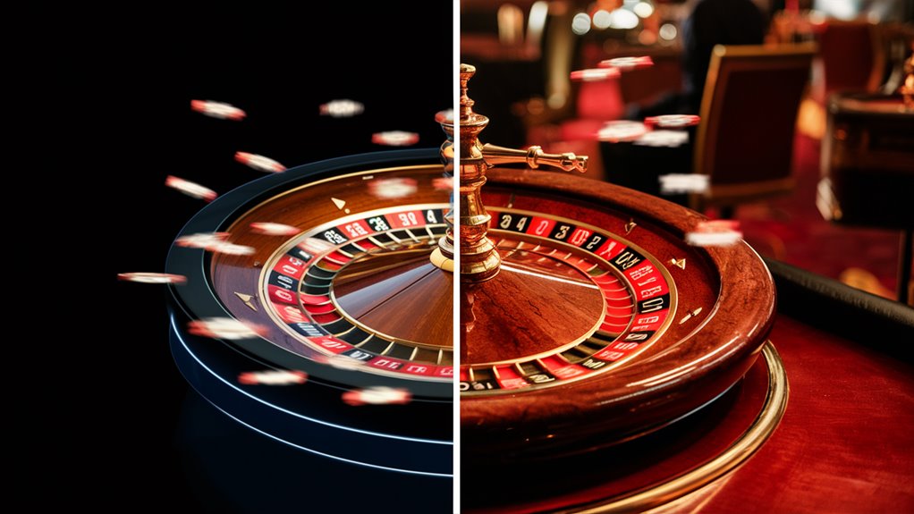 digital versus physical gambling