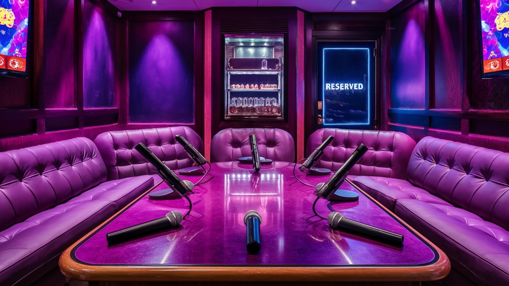 group karaoke room planning