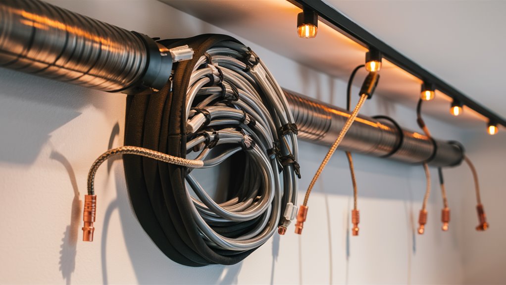 organize electrical cable systems
