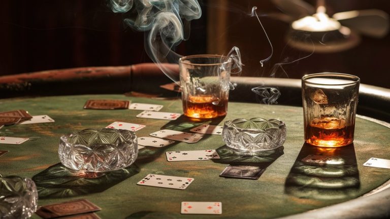 poker games with cannabis theme