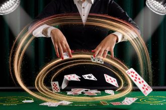 rapid rotating card chaos