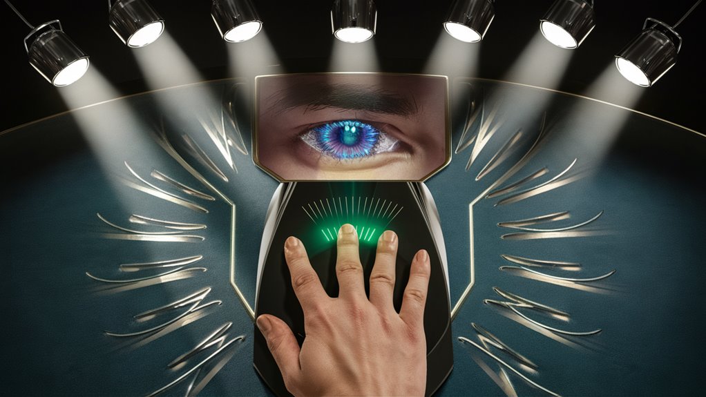 secure gaming through biometrics