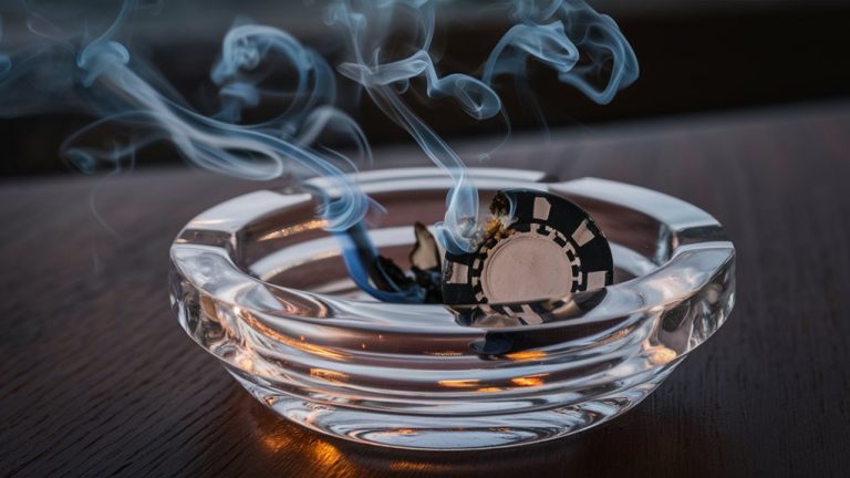smoking playing cards game
