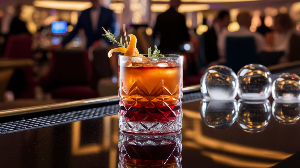 specialty drinks enhance casino entertainment