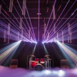 stage lights create atmosphere