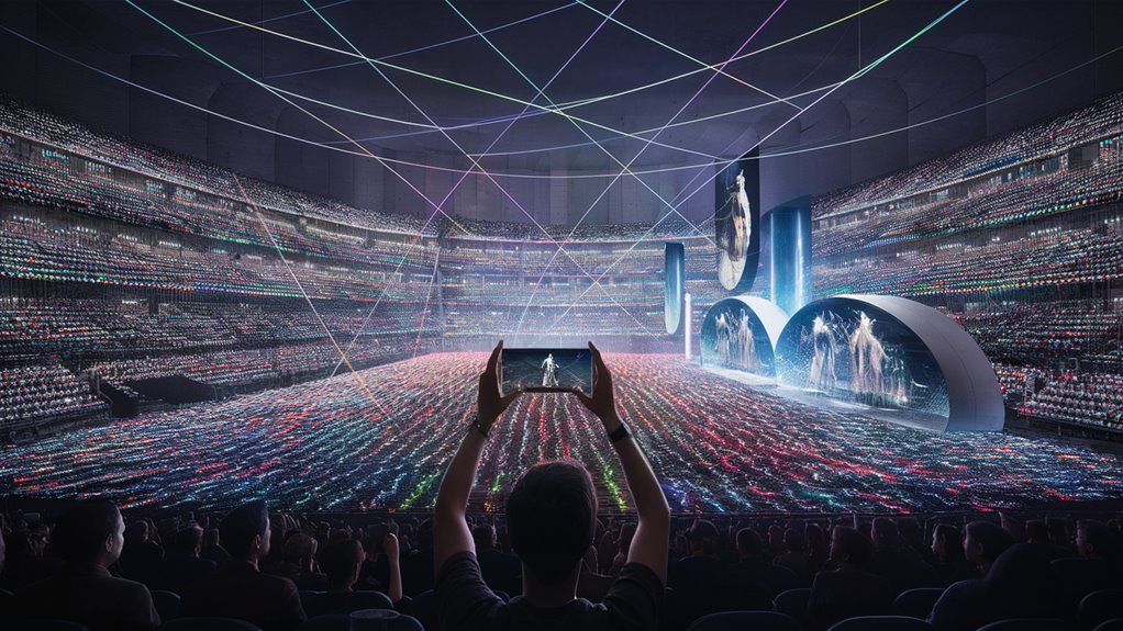 tech transforms entertainment events