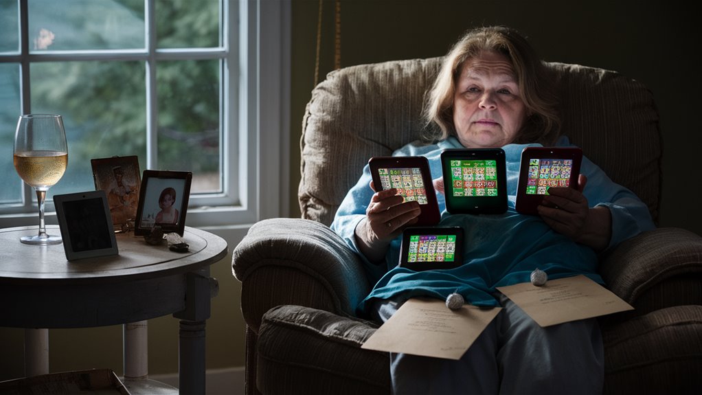 parents gambling after kids leave