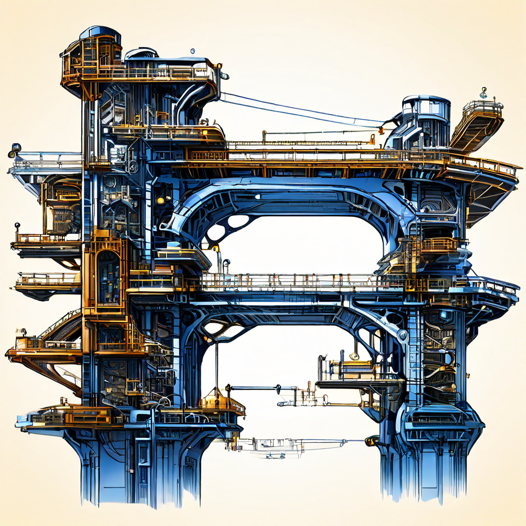 레거시 시스템을 최신 기술로 안정적으로 전환하고 하위 호환성을 보장하는 단계별 기술 마이그레이션 전략 청사진을 보여주는 이미지.