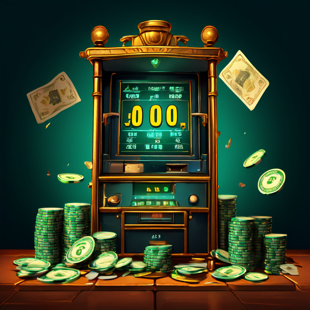 저울의 한쪽에는 잦은 소액 당첨을 의미하는 적중률이, 다른 쪽에는 거액의 최대 당첨금이 놓여 플레이어가 느끼는 두 가치의 균형을 시각적으로 비교하는 이미지입니다.