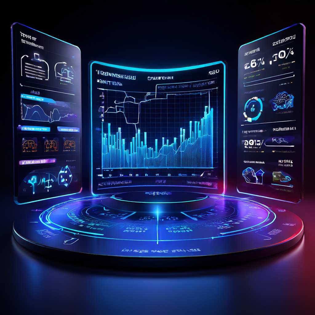 승률 분석가가 데이터 스트림과 확률 그래프로 플랫폼 보안 취약점을 분석하고 디지털 방패로 데이터를 안전하게 보호하는 과정을 시각적으로 보여주는 이미지.