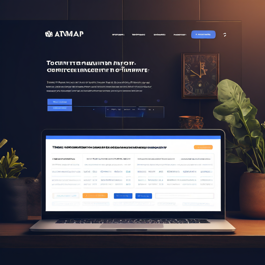 새로운 웹사이트 홈페이지에서 연체된 결제 알림과 점점 늦어지는 날짜를 표시하는 캘린더를 통해 재정 관리의 어려움을 시각적으로 표현한 이미지입니다.