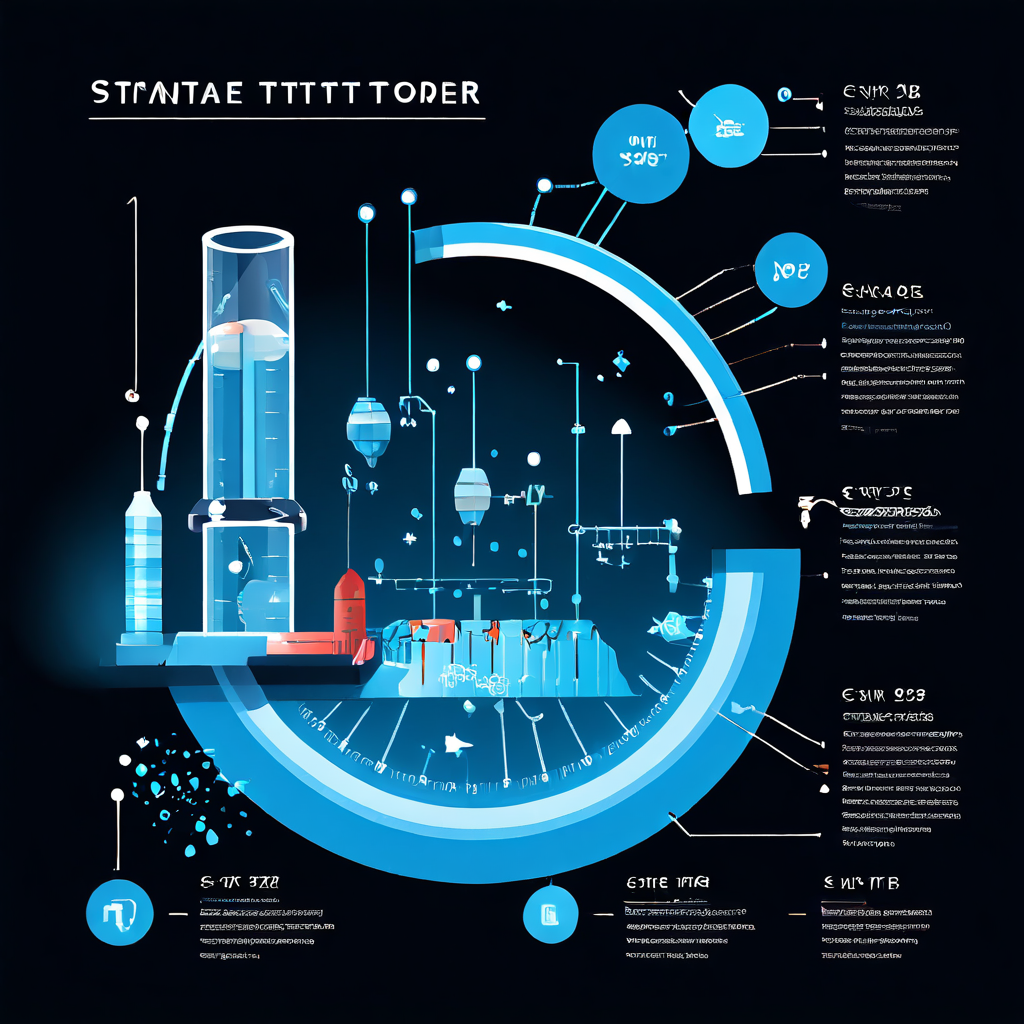 필터 시스템의 작동 시간이 체류 기간에 미치는 직접적인 정량적 영향을 타이머와 데이터 흐름 화살표로 시각화한 과학적 인포그래픽입니다.