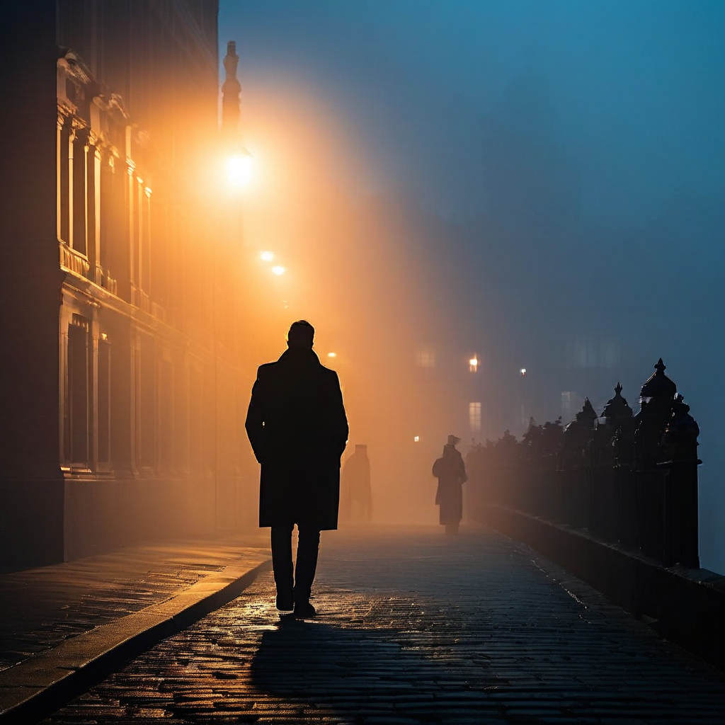 디지털 플랫폼에 갑자기 등장한 난해한 정책 문서가 이용자들을 혼란과 행정적 불투명성 속에 가두는 상황을 상징적으로 묘사한 일러스트레이션입니다.