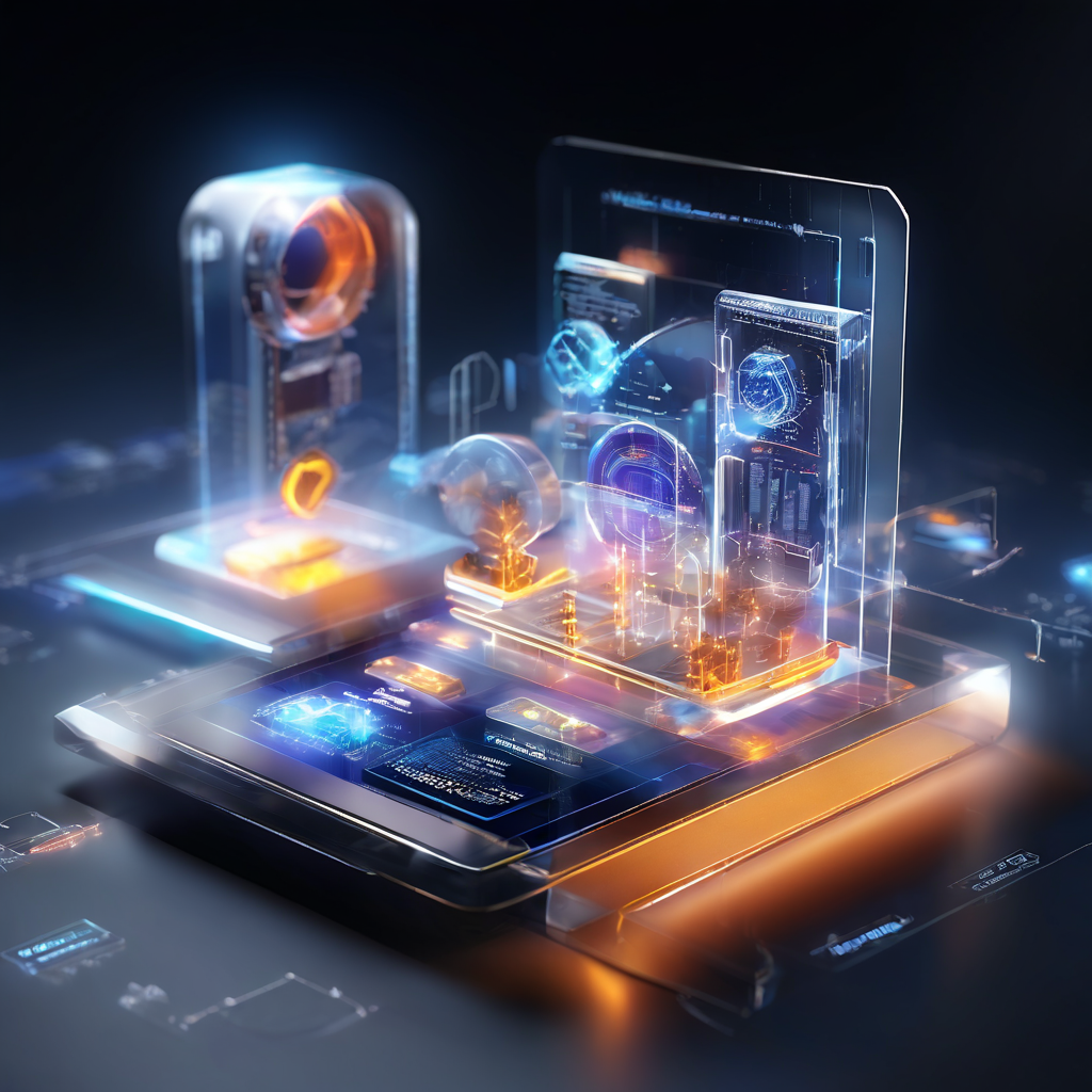 Sleek digital interface displaying a secure provider list with glowing data flow and layered service paths for online trust.