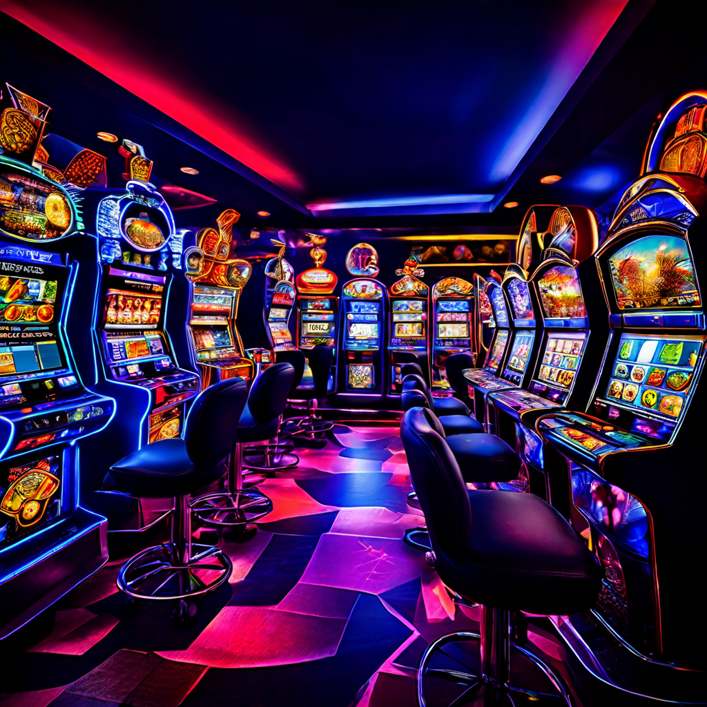A photorealistic editorial photograph capturing the subtle sensory pleasure of modern slot gaming through visual innovation. A blu